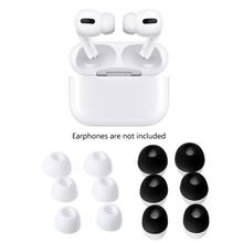 3Pair Replacement Ear Buds Tips Plugs Soft Silicone Earbud In Ear Cover for AirPods PRO Wireless Bluetooth Earphones Headset 2024 - buy cheap