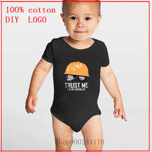 Newborn Rompers Bodysuits baby trust me i'm and an engineer Infant Jumpsuits Newborn Outfits Short Sleeve baby clothing 2024 - buy cheap