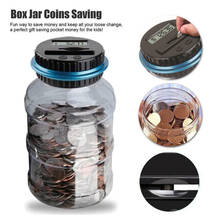 DIVV US Dollar Money Boxes Piggy Bank Clear Digital Piggy Bank Coin Savings Counter LCD Counting Money Jar Box For US Money 2024 - buy cheap