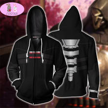 Costar reaper para cosplay, fantasia com capuz e zíper para homens e mulheres, suéter esportivo casual 2024 - compre barato