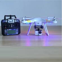 Flysky-controlador de control remoto FS-i6, transmisor de 2,4G y 6 canales con receptor iA6 iA6B para helicóptero, avión, Quadcopter, planeador 2024 - compra barato