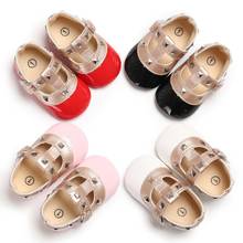 Soft Soled Baby First Walkers Cute Baby shoes Princess Baby Girl Shoes PU Infant Walking Dress Shoe 2024 - buy cheap