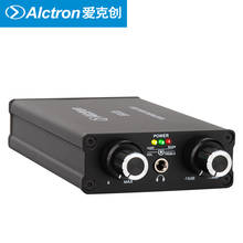 Alctron-miniamplificador de monitor de auriculares HA106, portátil, multifunción, adecuado para estudio, rendimiento de escenario 2024 - compra barato