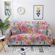 Capas de sofá elásticas impressas florais para sala de estar em forma l capa de sofá de canto trecho capa slipcovers 1/2/3/4 seaters 2024 - compre barato