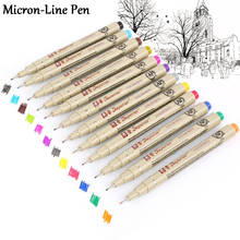Superior 12 Colors Pigma Micron Pen Set Waterproof Fine Liner Pens Drawing Colour Sketch Marker Fineliner Tekenen Art Supplies 2024 - buy cheap