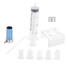 Suporte de silicone para molde de batom 12.1mm, kit de ferramentas diy para maquiagem, bálsamo labial 2024 - compre barato