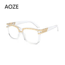 AOZE-gafas de sol Vintage para hombre, lentes de sol unisex de marca de moda Grand Master, estilo Hip Hop, UV400 2024 - compra barato