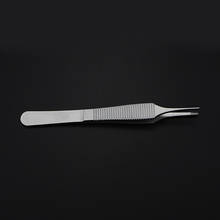 Cosmetic plastic surgery cartilage tweezers pot belly tweezers 11cm 7*7 teeth fine stainless steel fine tooth nasal cartilage tw 2024 - buy cheap