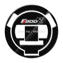 Pegatina de cubierta de tapa de combustible y aceite para motocicleta, calcomanías protectoras de fibra de carbono 3D para BMW F800R F 800R 2024 - compra barato