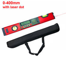 360 Degree 400mm 600mm Digital laser level Angle Finder Spirit Level Electronic Level Protractor With Magnet inclinometer 2024 - buy cheap