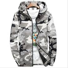 Men's Trenchs Casual Coats Hooded Jacket Camouflage Fashion Male Outwear Student couple hooded trench coat 2024 - buy cheap