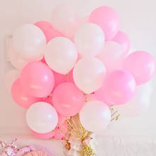 10inch Quality Pure White Latex Balloons Used For Birthday Party Custom Wedding Decoration Banquet And Celebration Baby Shower 2024 - buy cheap