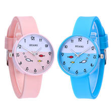 Cartoon Fish Children Watch Life Waterproof Kids Watches for Baby 3-12 Years Old Use Boys Girls Birthday Party Gift Child Clock 2024 - buy cheap