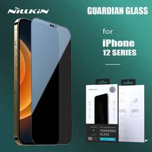 Nillkin for iPhone 12 Pro Max Tempered Glass Guardian Anti-Spy Full Cover Privacy Screen Protector for iPhone 12/12 Pro/12 Mini 2024 - buy cheap