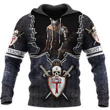 Knights Templar 3D Printed Hoodies Casual Pullover Men For Women Fashion Sweatshirts Sweater Drop Shipping 04 2024 - buy cheap