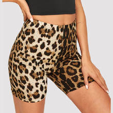 Casual Leopard Snake Print Short Legins Women Skinny Fitness Workout High Waist Sexy Leggings Womens Summer Leggins  Push Up New 2024 - buy cheap