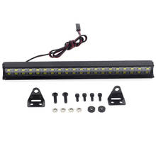 for Wrangler 1/10 RC Crawler Car SCX10 90046 TRX4 Car Roof Lamp Kit Light Bar Searchlight Double Row Lights 2024 - buy cheap