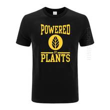 Забавная Мужская футболка, мужские хипстерские футболки для шуток, топы унисекс вегетарианские летние хлопковые футболки с вырезом лодочкой под растения 100% 2024 - купить недорого