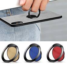 Anillo de dedo giratorio de 360 ° para teléfono inteligente, Universal, ultrafino, de Metal de lujo, redondo, soporte para teléfono 2024 - compra barato