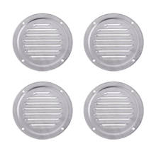 4pcs Stainless Steel Round Louvered Air Vent for Marine Boat RV Accessories 2024 - buy cheap