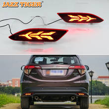 3-in-1 Functions Car LED Rear Fog Lamp Brake Light Turn Signal Light Bumper Decoration Lamp For Honda HRV HR-V 2015 - 2020 2024 - buy cheap