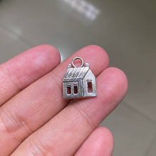 10pcs Charms Cabin House Building 17x14mm Tibetan Silver Color Pendants Making Findings Handmade Antique DIY Jewelry 2024 - buy cheap