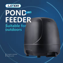 10L Automatic Pond Fish Feeder Fish Food Dispenser Digital Aquarium Timer Feeder with  Koi Pond Feeding Machine 2024 - buy cheap