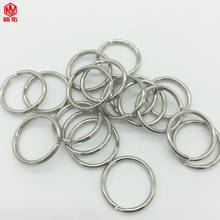 20PCS Stainless Steel Double Jump Ring DIY Keychain Split Ring Outdoor Carabiner Accessories 2024 - buy cheap