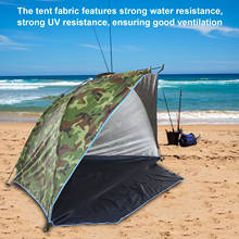 Outdoor Sports Sunshade Camping Tent Fishing Picnic Beach Park 170T Polyester Tents Rainproof Sun Shelter Camping Accessories 2024 - buy cheap