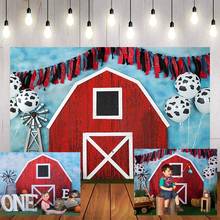 Mehofond Farm Haystack Photography Background Old Barn Harvest Kids Birthday Party Baby Shower Backdrop Photocall Photo Studio 2024 - buy cheap