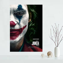 Custom JOKER Canvas Painting Poster Home Decor Cloth Fabric Wall Art Poster 27x40cm,30x45cm,40x60cm,50x75cm,60x90cm 2024 - buy cheap