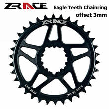 ZRACE-Cadena de dientes de águila 10s, 11s, 12s, 7075AL, CNC, offset de 3mm, rueda de cadena de MTB, para manivela de montaje directo SRAM, compatible con Águila 2024 - compra barato