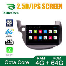 Radio Estéreo con GPS para coche, reproductor con Android 2007, DVD, unidad central, Wifi, para Honda Fit 2014-10,0, LHD/RHD, Octa Core 2024 - compra barato