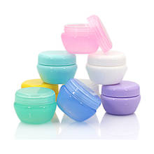 100Pcs 5g 10g 20g 30g Empty Cosmetic Container Plastic Cream Jar Lip Balm Foundation Eye Shadow Travel Bottle Jar For Lotion 2024 - buy cheap