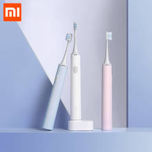 Xiaomi-cepillo de dientes eléctrico inteligente Mijia T500, Original, recargable, ultrasónico, modo de limpieza personalizado 2024 - compra barato