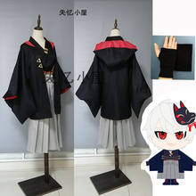 Anime VTuber Hololive Kuzuha Nijisanji Uniform Kimono Dress Suit Any Size Full Set Cosplay Costume Unisex Halloween FreeShipping 2024 - buy cheap