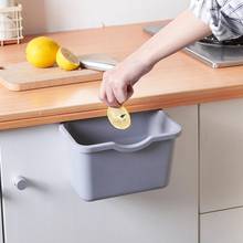 Kitchen Cabinet Door Hanging Trash Garbage Bin Can Rubbish Container Household Cleaning Tool Waste Bins Kitchen Accessories 2024 - buy cheap