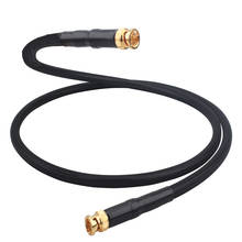 HiFi Pure Silver BNC Digital Coaxial Cable HD Video Cable DI Radio Frequency SMA Audio Cables 2024 - buy cheap