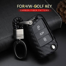 Car Key Case Cover For Volkswagen VW Golf 7 MK7 Passat B8 B6 T5 GTI MK5 Jetta 6 MK6 Polo 2019 Key Chain Holder Shell Accessories 2024 - buy cheap