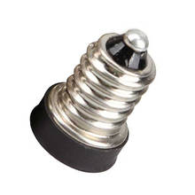 1 pc e14 para e12 base adaptador conversor suporte da lâmpada adaptador c44