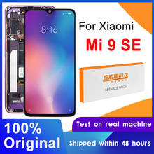 Display amoled para smartphone, 100% original, tela de 5.97 polegadas, sensível ao toque, ideal para xiaomi mi 9 se, mi9 se, 9se 2024 - compre barato