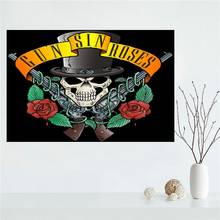 Custom Guns N Roses Poster Classical Cloth Fabric Poster For Bedroom Silk Poster Canvas Poster 30X45cm Art Home Decoration 2024 - buy cheap