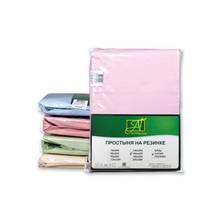 Bed Sheet with elastic band АльВиТек, 160*200 cm, cream 2024 - купить недорого