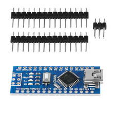 Для Arduino Nano Mini USB с Загрузчиком совместимый контроллер Nano 3,0 v3.0 CH340 USB драйвер 16 МГц ATMEGA328P 168P 2024 - купить недорого