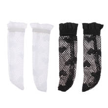 1/6 Dolls Clothes Accessories Lace Knee Socks for BJD SD Dolls Dressing up 2024 - buy cheap