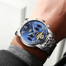 Silver Luminous Men Watches 2021 Luxury Brand Business Quartz Watches Male Mechanical Automatic Men's Wrist Watches Reloj Hombre 2024 - buy cheap