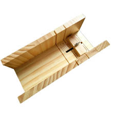 Ferramenta de corte de sabão artesanal, diy, dispositivo de corte de sabão ajustável de madeira de borracha, suprimentos de suporte fixo simples de fabricação de sabão 2024 - compre barato