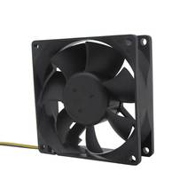 Ventilador de refrigeração para computador, 24v 80mm 8cm 80x80x25mm 8025 pc com gabinete ventilador faça você mesmo roteador gpu cpu ventilador de refrigeração 2024 - compre barato