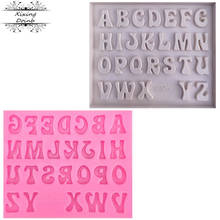 1Pcs Capital letter shape silicone soft candy mold cake decorating tool Candy Chocolate Mold 2024 - buy cheap