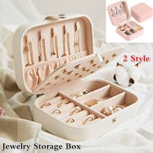 Jewelry Storage Box Travel Comestic Jewelry Casket Organizer Beauty Container Necklace Birthday Gift 2024 - buy cheap